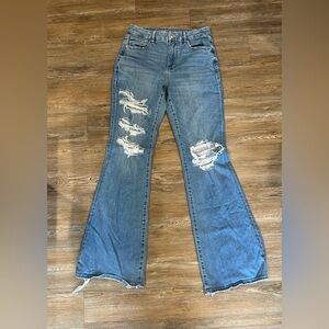 American Eagle Outfitters Flare Jeans 8/Long